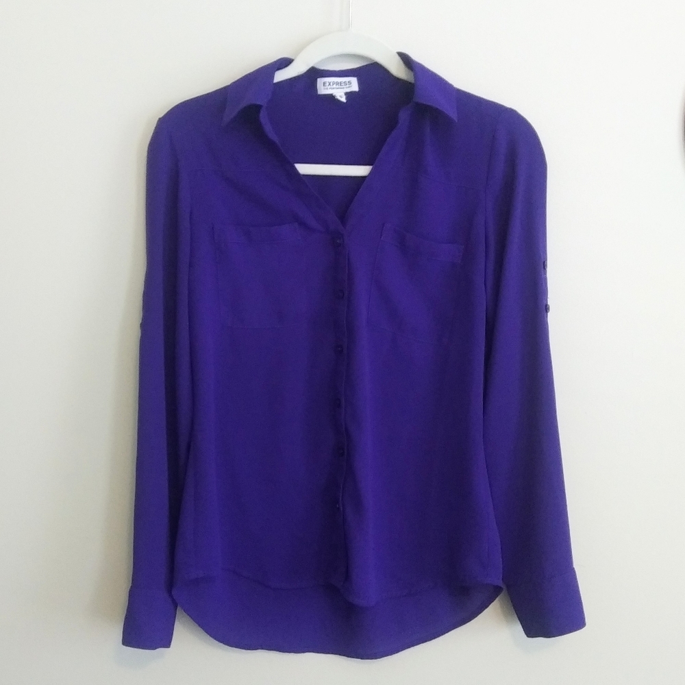 Express Portofino Convertible Sleeve Shirt